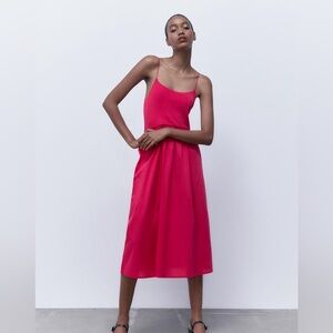 ZARA COMBINATION DRESS NWOT